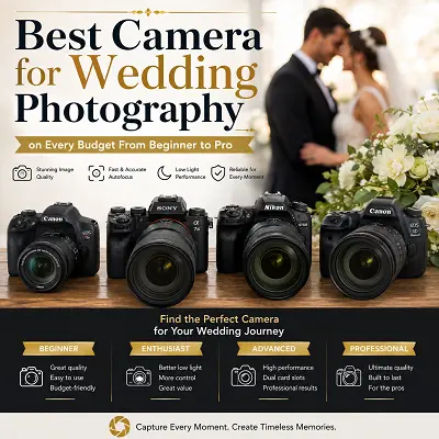 Best Camera for Wedding Photography on Every Budget From Beginner to Pro camera