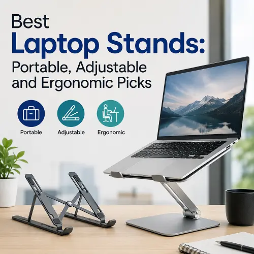8 Best Laptop Stands: Portable, Adjustable and Ergonomic Picks laptops stand