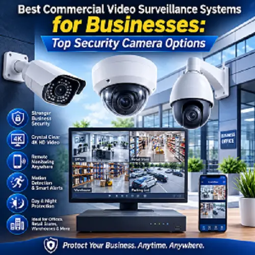 Best Commercial Video Surveillance Systems for Businesses: Top Security Camera Options cam