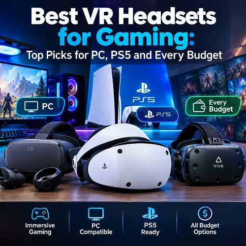 Best VR Headsets for Gaming: Top Picks for PC, PS5 and Every Budget headset