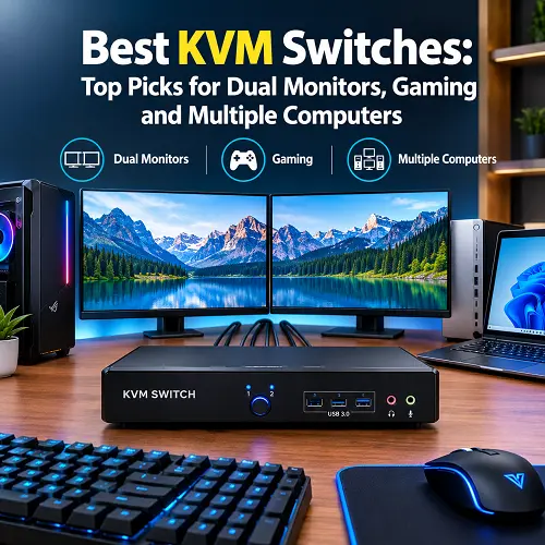 Best KVM Switches: Top Picks for Dual Monitors, Gaming and Multiple Computers kvm switch