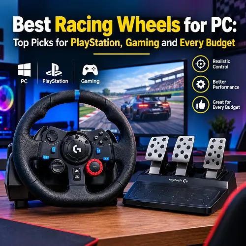 Best Racing Wheels for PC: Top Picks for PlayStation, Gaming and Every Budget wheel