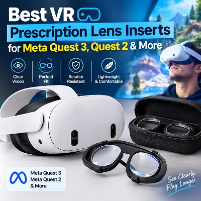 Best VR Prescription Lens Inserts for Meta Quest 3, Quest 2 and More Best VR prescription lens inserts